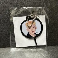 TREASURE ヒョンソク カプセルトイ ミニうちわ キーホルダー