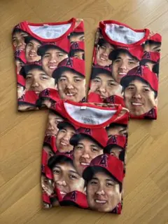 大谷翔平 エンゼルス フェイスTシャツ XL - メルカリ