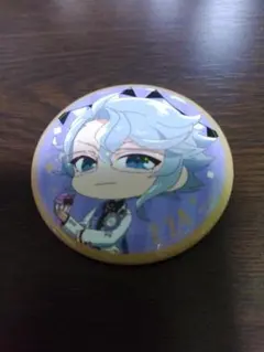 ツイステ　おめかしバースデー　缶バッチ　アズール