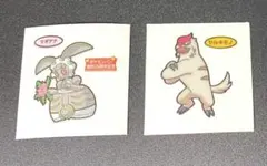 ポケモンパン シール マギアナ ヤルキモノ 2点セット