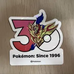 ステッカー 韓国限定 ポケモン ポップアップ 30周年ステッカー