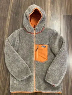 【美品】Patagonia キッズ・リバーシブル・レディ・フレディ・フーディ