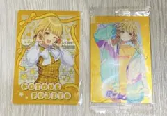 学園アイドルマスター　藤田ことね　クリアカード、ウエハースカード