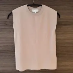 ロペピクニック　ノースリーブ　ニットプルオーバー