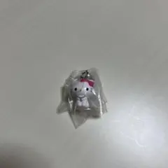 ハロー キティ マスコット 猫耳 ガチャ めじるし