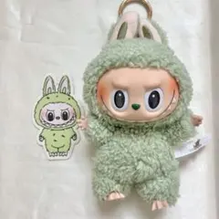 正規品　ラブブマカロン　POPMART green grape