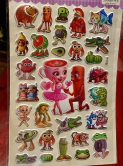 イタリアンブレインロット　ステッカー　トゥントゥントゥン　サーフール　シール