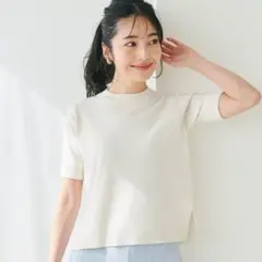 coca サマーニットトップス アイボリー