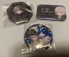 ツイステ アクリルバッジ 缶バッジ エペル ルーク