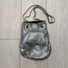 WWG 2wayメタリックショルダーバッグ フーズフーギャラリー 巾着のサムネイル