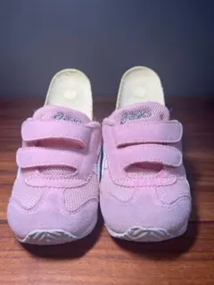ASICS アシックス ベビーシューズ スクスク 14.5cm ピンクかわいい
