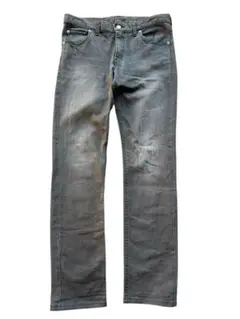 coating gray skinny jeans