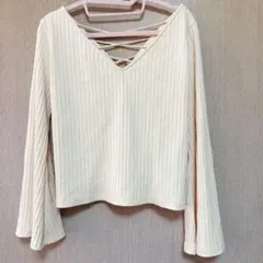 DaTuRa レースアップ　トップスのサムネイル