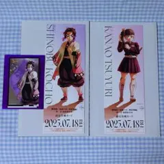 鬼滅の刃 無限城編 チケット風カード しのぶ・カナヲ フォトカード しのぶ