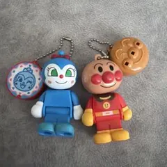 アンパンマン コキンちゃん　ブロックラボスイング　ガチャガチャ　BANDAI