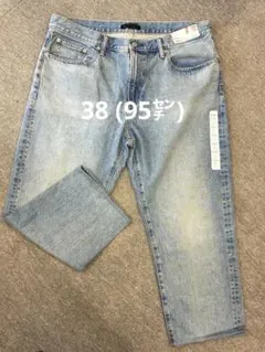 未使用品 UNIQLO 大きいサイズ レギュラーフィットデニム 38
