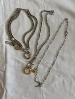 zara チャームウォッチネックレス - メルカリ