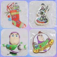 トイストーリー ウッディー バズ キーホルダー フィギュア等 4点まとめ売り