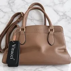 新品タグ付き vitucci【ヴィトゥッチ】2WAY ハンドバッグ　ショルダー