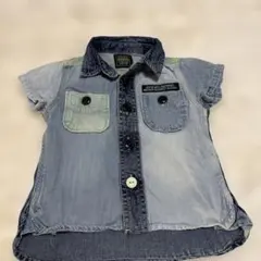 ブリーズ デニム半袖シャツ90
