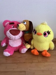 ぬいぐるみ　トイストーリー　3点セット