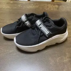 PUMA 厚底 ブラック スニーカー24.5cm Mike様専用です！