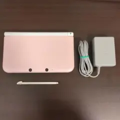 【美品】ニンテンドー3DSLL ピンクホワイト