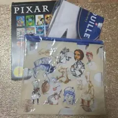 Pixarハッピーくじ I賞ファブリックポスター&J賞フラットポーチ