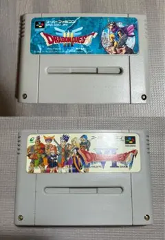 【注意点あり】sfc ドラゴンクエスト3・6 2点セット