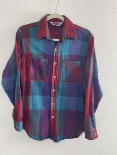 80's BIG MAC ヘビーネルシャツ 