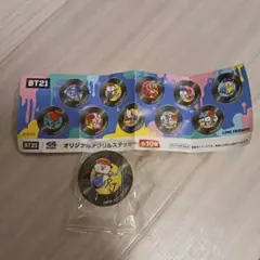 くら寿司×BT21 オリジナルアクリルステッカー
