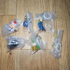 スーパーマリオ めじるしアクセサリー 5種＋ヒカリピクミン