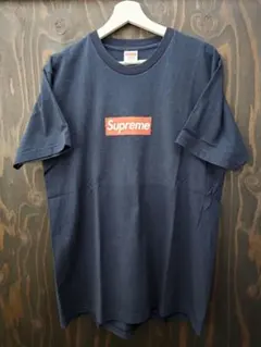 Supreme Box Logo 20th Tシャツ ネイビー Lのサムネイル