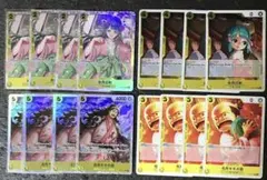 ワンピースカード 黄 光月日和 SR モモの助 16枚 セット OP13