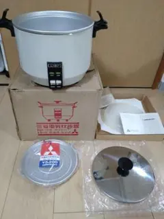 昭和レトロ家電 三菱電気 圧力式電気炊飯器 NR-185 ※電源ケーブル無しのサムネイル