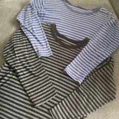 キッズ 長袖Tシャツ 2点セット