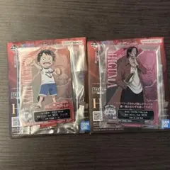 【単品可】一番くじ　ワンピース　赤髪海賊団　H賞　ルフィ　ヒグマ