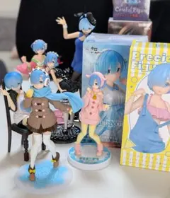 Re:ゼロ　レム フィギュア8体＋おまけ2体