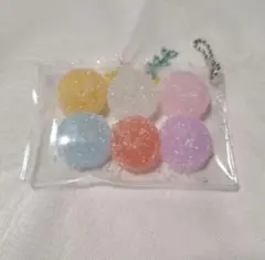 シャリシャリ カラフルあめ玉スクイーズ