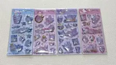 正規品 キラキラカプセルシール サンリオ クロミ マイメロ シナモロール キティ