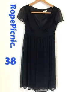 ☘️ロペピクニック/ワンピース/フォーマル/黒