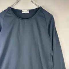 ルコックスポルティフ 七分袖ドライTシャツ S ネイビー