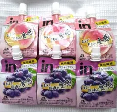森永製菓 inゼリー まるで果物 6個セットのサムネイル