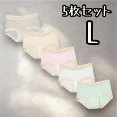 新品✨ INNERSY 下着　ショーツ 5枚セット シルキー ローライズ L