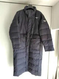 【Mizuno】 ロングダウン ベンチコート　メンズ　美品　M
