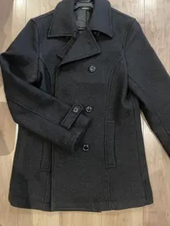 イーストボーイ　ヴィーナス　アンゴラ混　ピーコート　M ブラック