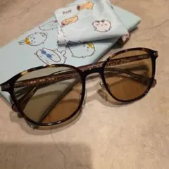 Zoff サングラス べっ甲柄ちいかわコラボのサムネイル
