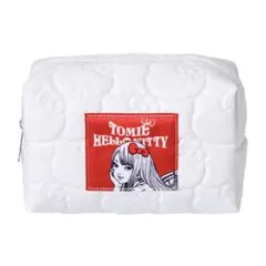 エニマイくじ 富江×ハローキティ マルチポーチ ホワイト 伊藤潤二 D賞