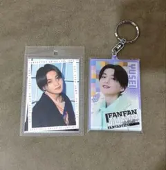 八木勇征フォトキーホルダー、カードセット