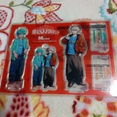 僕のヒーローアカデミア　アクリルスタンド＆チャームトップ　メンズノンノ9月号付録